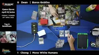 Boros Goblins vs Mono White Humans MTG Pioneer 1K Semi FINALS | Games Haven Singapore