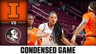 Illinois vs. Florida State Condensed Game | 2025-26 ACC Women's Basketball