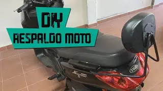 DIY: Cómo hacer un respaldo para tu moto en casa