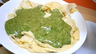 أطباق سودانية/ بامية مفروكة بالسلج