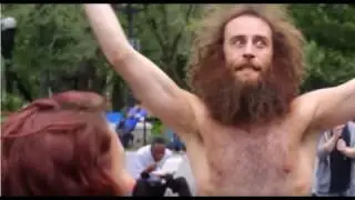 stoned hippy talks about the meaning of life and does chicken impersonation