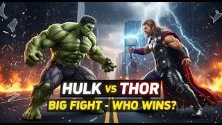 HULK vs THOR – Epic City Battle Showdown of the Strongest!