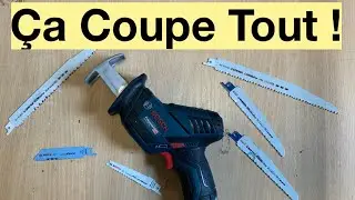 Teste Scie Sabre 12V Bosch Pro !