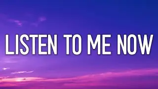 framed - Listen To Me Now (Lyrics) 