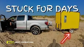 Stranded on Padre Island National Seashore.