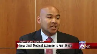 New chief medical examiner's first week
