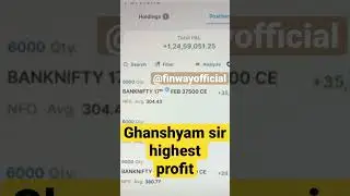 1 crore profit in Intraday #shorts #intraday #optionstrading #banknifty #stockmarket