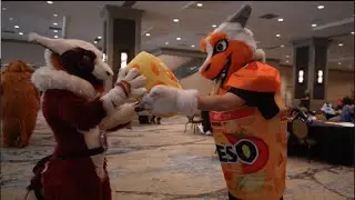 [4k] Super Cheesy Sergal Suits at Texas Furry Fiesta TFF 2023