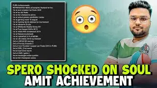 Spero Shocked on SouL Amit Achievement 😳