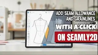 Easy Grain Line Tricks with Seamly2D For Beginners