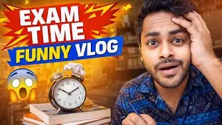 Exam time vlog 😱🙀 ...,,,;;; new vlog of college🥰😁...,,,;;; @GufranVines786-w4b #ggi #vlog #comedy 