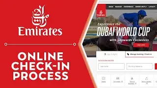 How To Do Emirates Online Check-in, Add Extra Bags, Seats and Meals?