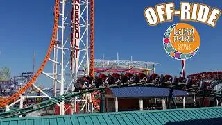 Luna Park Off-Ride Footage (2021-2024), Zamperla-Owned Amusement Park @ Coney Island | Non-Copyright