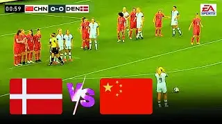 DENMARK WNT vs CHINA WNT &ndash; Power, Passion & Perfection Collide! | FIFA 23 Women&rsquo;s Match