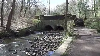 Sheffield Ecclesall Rd Endcliffe park to the source of the River Porter.