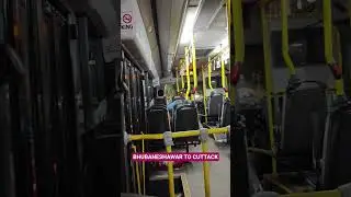 Mo Bus Ride: Bhubaneswar to Cuttack | 😱 Fast, Affordable City Commute! 🚍 #short #trending #electric