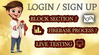 Sign Up / Login with Firebase Authentication in kodular | Google + Email | 2023