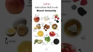 The Best Natural Sources of Antioxidants | Boost Immunity & Slow Aging💪🍇