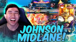 SERU BANGET MAIN JOHNSON MIDLANE GUYS !! - Mobile Legends #MLBBIDCreator