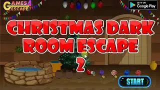 Christmas Dark Room Escape 2 Walkthrough[Games4Escape]