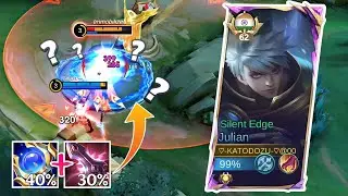 [NEW SEASON 37] 17+ KILL!! JULIAN BRUTAL DAMAGE MELTS EVERYTHING (new meta!) - Moba Legends