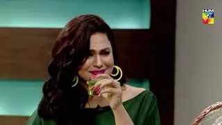 Most Funny Moment [ Veena Malik & Yasir Nawaz ]The After Moon Show With Yasir | S02 | HUM Comedy