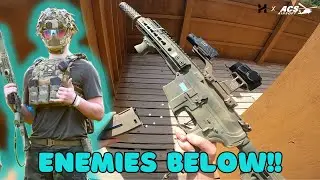 POV: Enemies Are BELOW You! - ACS Airsoft