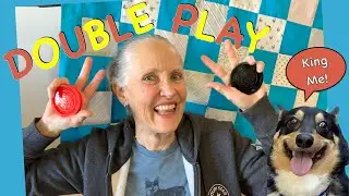 Checkerboard Quilt Tutorial | Stripes, Borders & a Risky 45 Cut🪡 🧵 ✂️