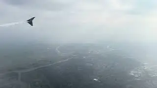 Landing 🛬 in #Amsterdam Schiphol Airport (AMS) in The Netherlands 🇳🇱 on 13 February 2025