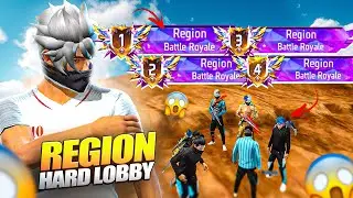 Grandmaster Region Hard Lobby | Destroying Region players on live🔥| Raushan Gamer