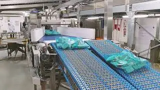 High speed packaging for frozen pastry products
