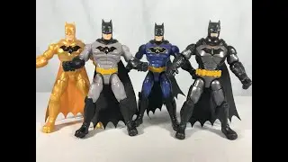 4-дюймовые фигурки Бэтмена от Spin Master &mdash; обзор Batman, Batman, Batman и Rebirth Tactical Batman