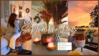 COZY🍁SEPTEMBER DAY: fall candles, pumpkin coffee syrup, haul, cozy soup #fall2024 #septembervlog