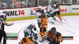 NHL 14 - July 2014 - Top 10 Fights