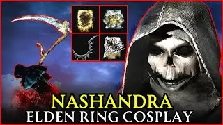 Scuffed Nashandra Cosplay in Elden Ring: A Dark Souls 2 Tribute