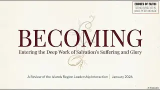 Celebrating a Historic Milestone: Becoming & Entering the Depths of Salvation&rsquo;s Suffering and Glory