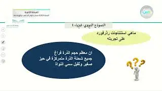 النموذج النووي  - الفيزياء 3 (3-3) - المرحلة الثانوية