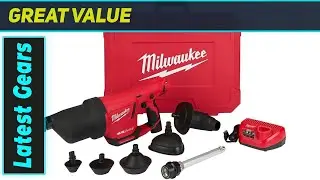 Milwaukee Airsnake Drain Cleaner &ndash; Best No-Mess Tool for Tough Clogs