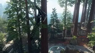 Insane Across Map Combat Axe Spawn Kill on Redwood