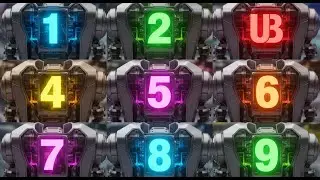 Nine Little Robots Learn Numbers | Best Nursery Rhymes and Kids Songs