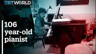 French musician has been playing piano for over a century