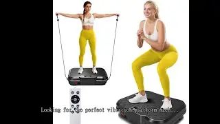 NXSCI Vibration Plate Exercise Machine - Top Pick 2026
