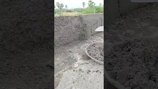 Wall plaster process ✅ #shorts #shortsfeed #wallplaster #cementwork #cement #satisfying #plaster
