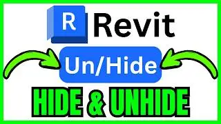 How To HIDE And UNHIDE Elements In Revit (QUICK & EASY) 2026