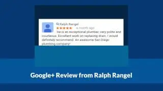 San Diego plumbing company | Only $59.00/up Drain cleaning | San Diego plumbing contractors