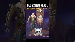 Old VS New Flag Emote 🔥 Pirate Flag VS Flag Summon VS Guild Flag Emote #RLGAMING