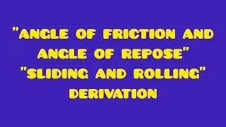 Class 11th physics most important derivations: 