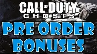 COD GHOSTS PRE-ORDER BONUSES