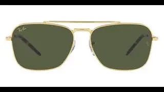 Ray-Ban New Caravan RB3636 Unisex Sunglasses Square 58mm