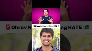 Dhruv Rathee Getting Hate from Pakistan 🇵🇰